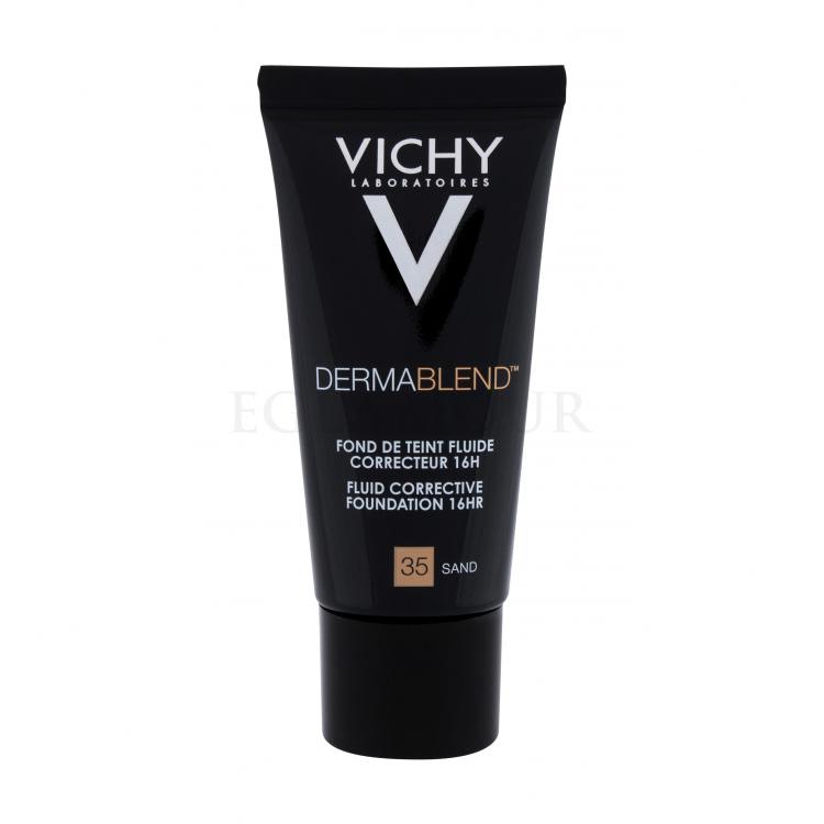 Vichy Dermablend™ Fluid Corrective Foundation SPF35 Podkład dla kobiet 30 ml Odcień 35 Sand
