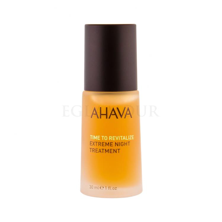 AHAVA Time To Revitalize Extreme Night Treatment Serum do twarzy dla kobiet 30 ml