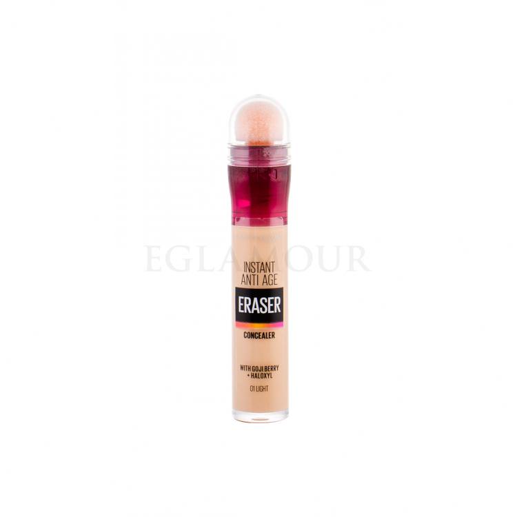 Maybelline Instant Anti-Age Eraser Korektor dla kobiet 6,8 ml Odcień 01 Light