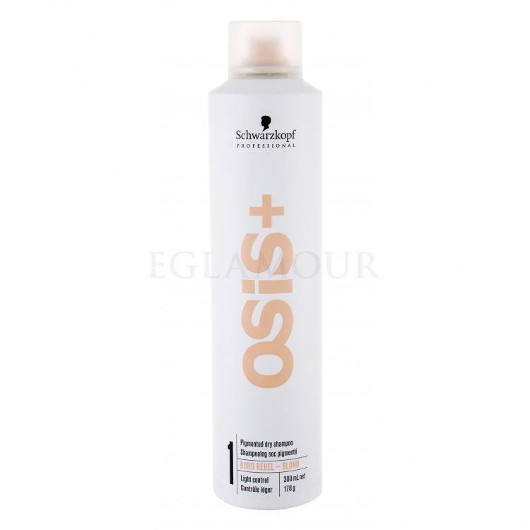Schwarzkopf Professional Osis+ Boho Rebel Suchy szampon dla kobiet 300 ml Odcień Blond