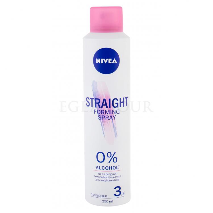 Nivea Forming Spray Straight Wygładzanie włosów dla kobiet 250 ml