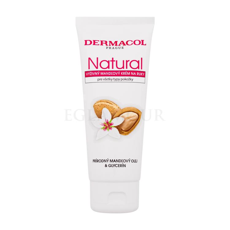 Dermacol Natural Almond Krem do rąk dla kobiet 100 ml