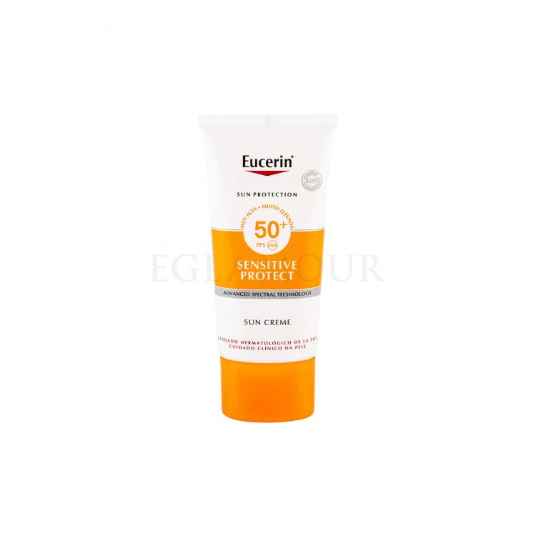 Eucerin Sun Sensitive Protect Face Sun Creme SPF50+ Preparat do opalania twarzy 50 ml