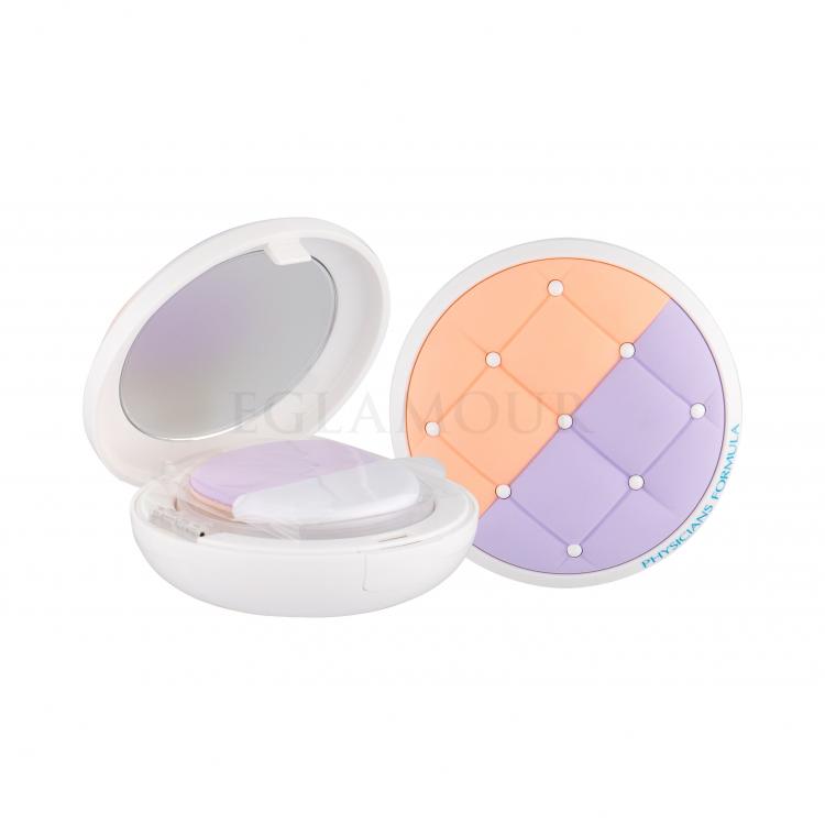 Physicians Formula Mineral Wear Cushion Corrector + Primer Duo SPF20 Korektor dla kobiet 10 ml Odcień Peach/Lavender