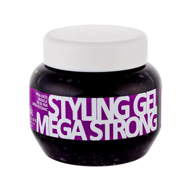 Kallos Cosmetics Styling Gel Mega Strong Żel do włosów dla kobiet 275 ml