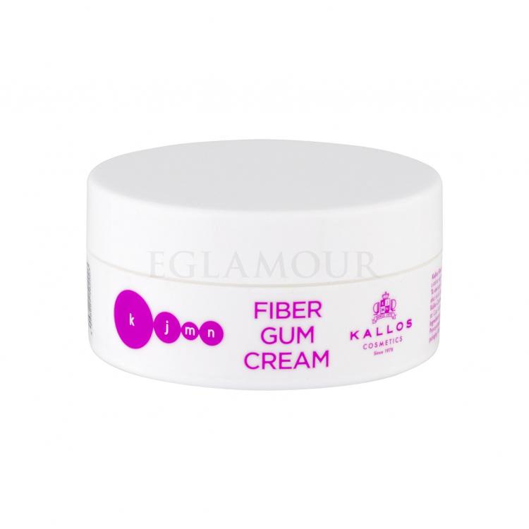 Kallos Cosmetics KJMN Fiber Gum Cream Stylizacja włosów dla kobiet 100 ml