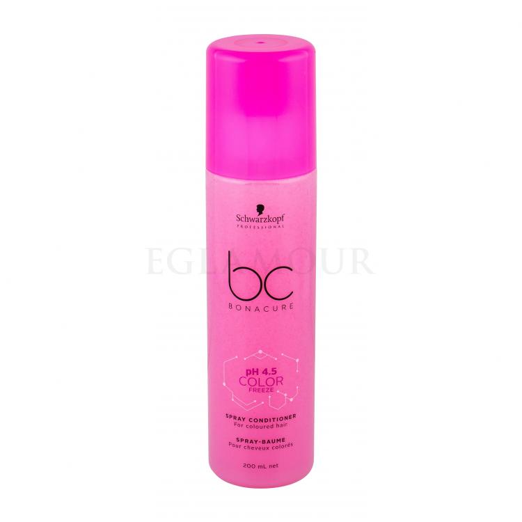 Schwarzkopf Professional BC Bonacure Color Freeze pH 4.5 Spray Conditioner Odżywka dla kobiet 200 ml