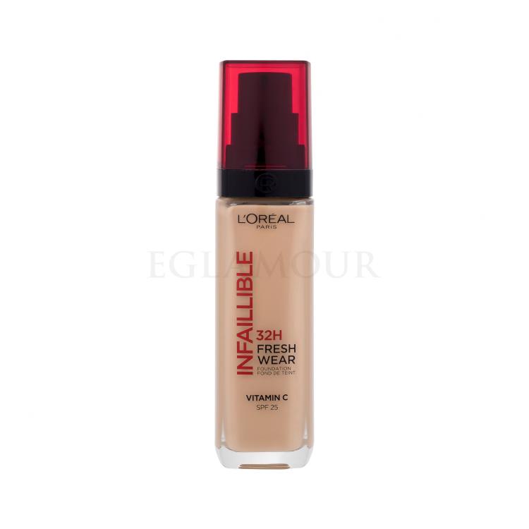 L&#039;Oréal Paris Infaillible 32H Fresh Wear SPF25 Podkład dla kobiet 30 ml Odcień 200 Warm