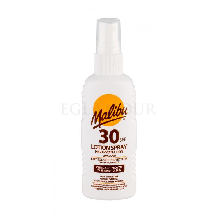 Malibu Lotion Spray SPF30 Preparat do opalania ciała 100 ml