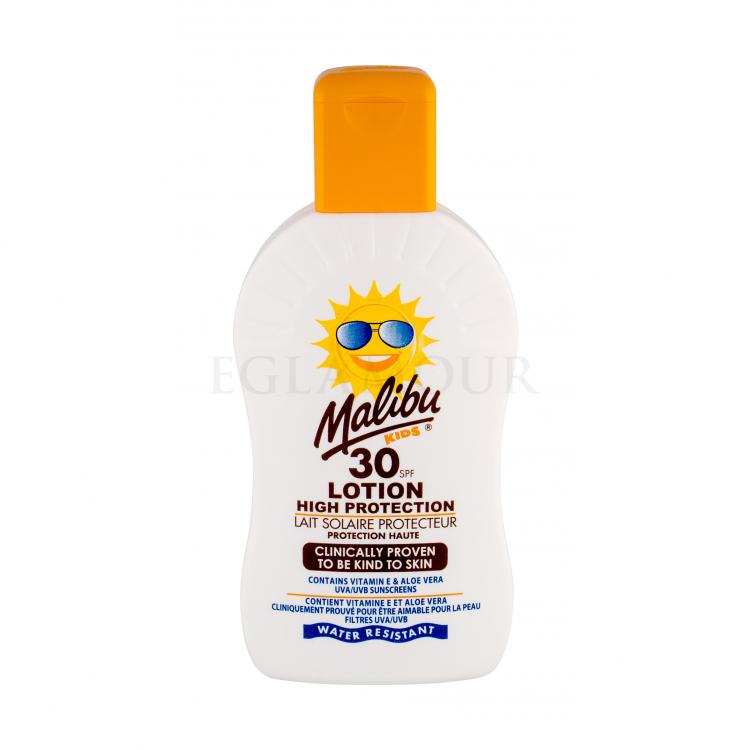 Malibu Kids Lotion SPF30 Preparat do opalania ciała dla dzieci 200 ml