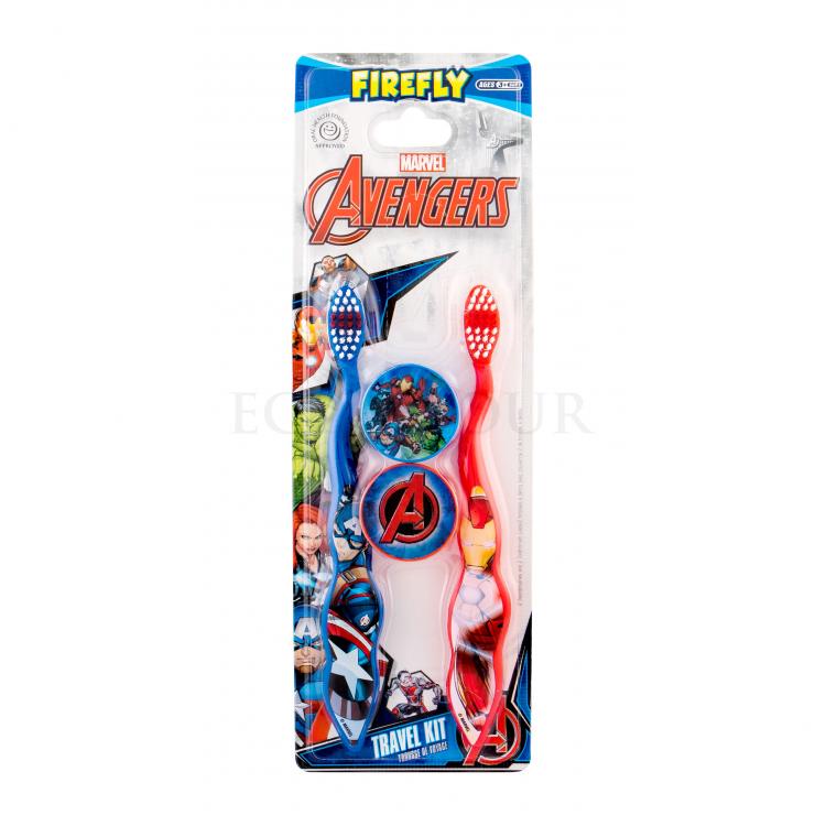 Marvel Avengers Toothbrush Zestaw Szczoteczka do zębów 2 szt + Pudełko 2 szt