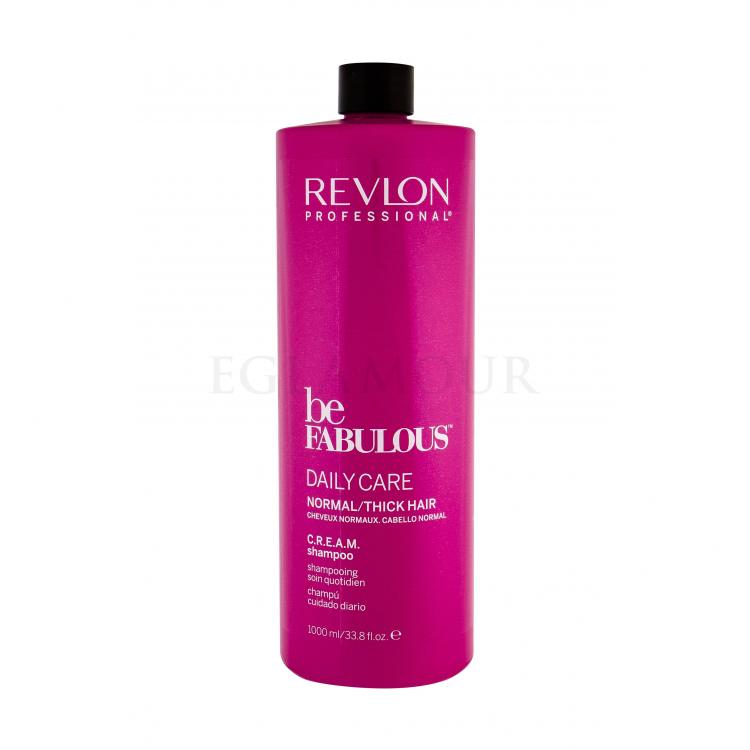 Revlon Professional Be Fabulous Daily Care Normal/Thick Hair Szampon do włosów dla kobiet 1000 ml