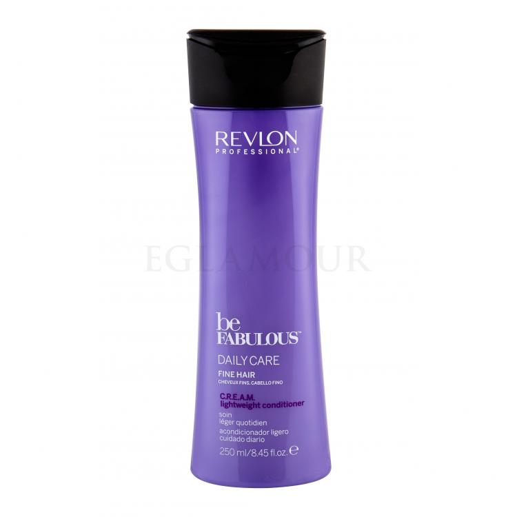 Revlon Professional Be Fabulous Daily Care Fine Hair Odżywka dla kobiet 250 ml