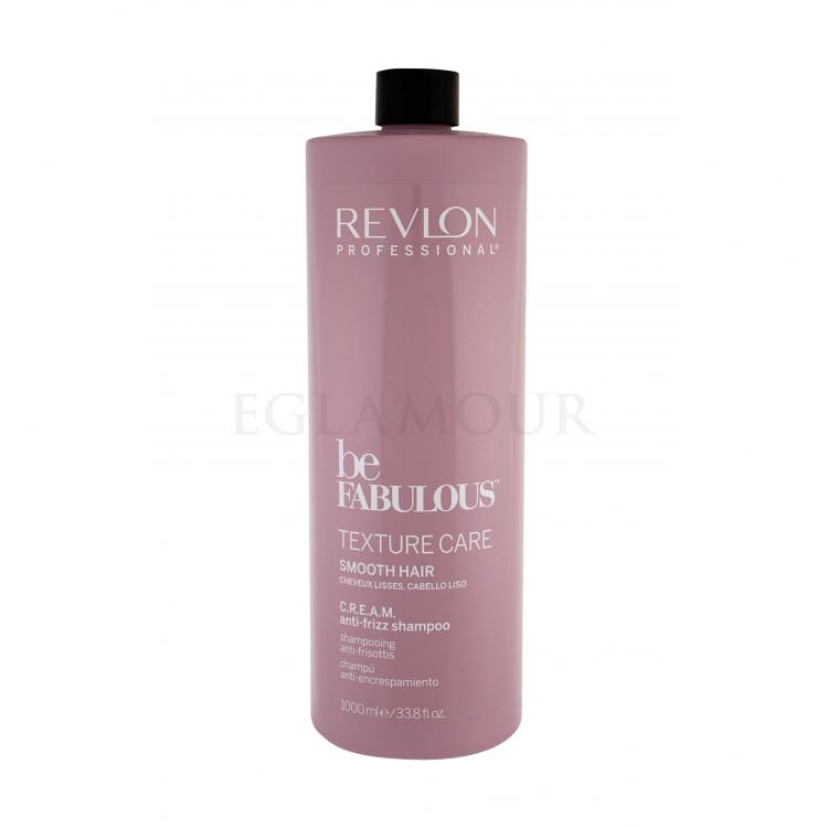 Revlon Professional Be Fabulous Texture Care Smooth Hair Szampon do włosów dla kobiet 1000 ml