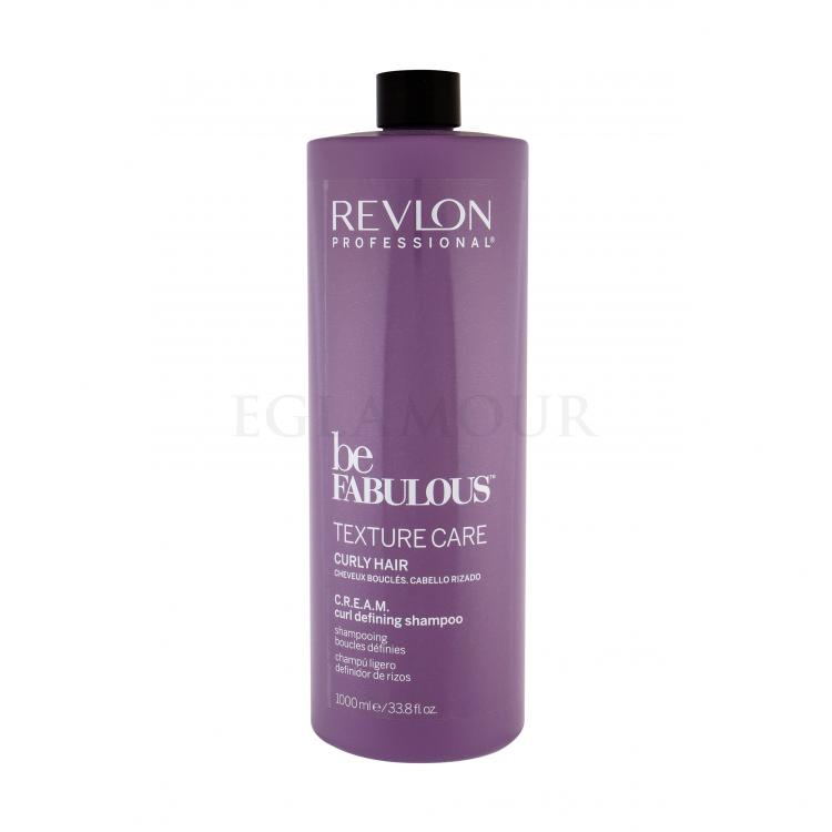 Revlon Professional Be Fabulous Texture Care Curl Defining Szampon do włosów dla kobiet 1000 ml