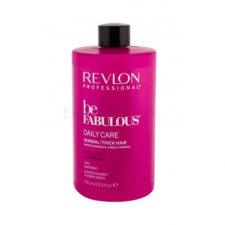 Revlon Professional Be Fabulous Daily Care Normal/Thick Hair Odżywka dla kobiet 750 ml