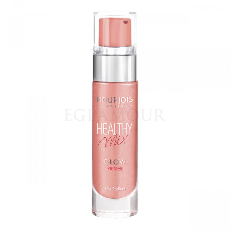 BOURJOIS Paris Healthy Mix Glow Baza pod makijaż dla kobiet 15 ml Odcień 01 Pink Radiant