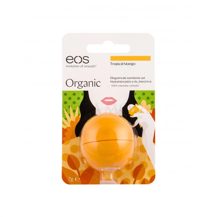 EOS Organic Balsam do ust dla kobiet 7 g Odcień Tropical Mango