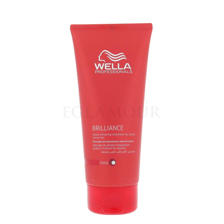 Wella Professionals Brilliance Thick Hair Odżywka dla kobiet 200 ml