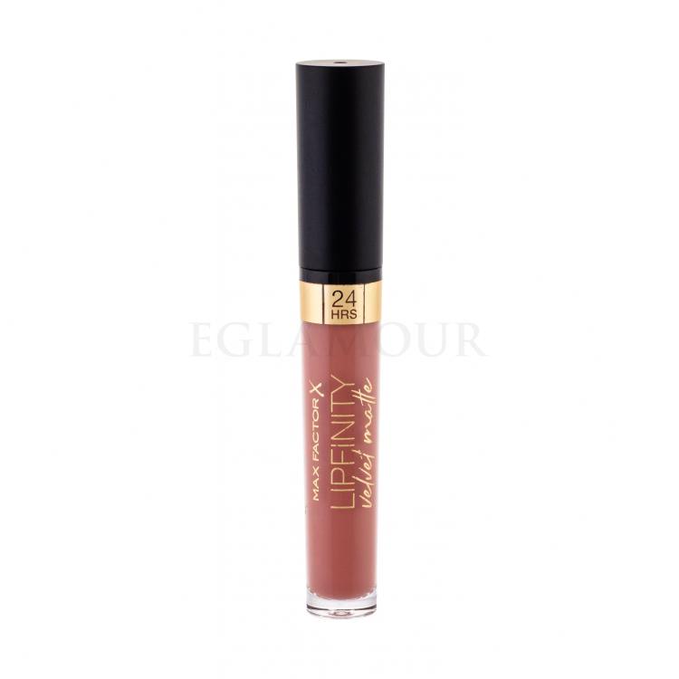 Max Factor Lipfinity Velvet Matte 24HRS Pomadka dla kobiet 3,5 ml Odcień 035 Elegant Brown