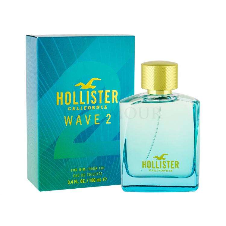 Hollister Wave 2 Woda toaletowa dla mężczyzn 100 ml