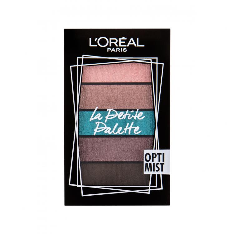 L&#039;Oréal Paris La Petite Palette Cienie do powiek dla kobiet 4 g Odcień Optimist