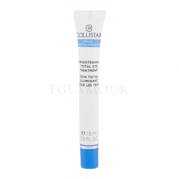 Collistar Special Essential White HP Brightening Total Eye Treatment Krem pod oczy dla kobiet 15 ml tester