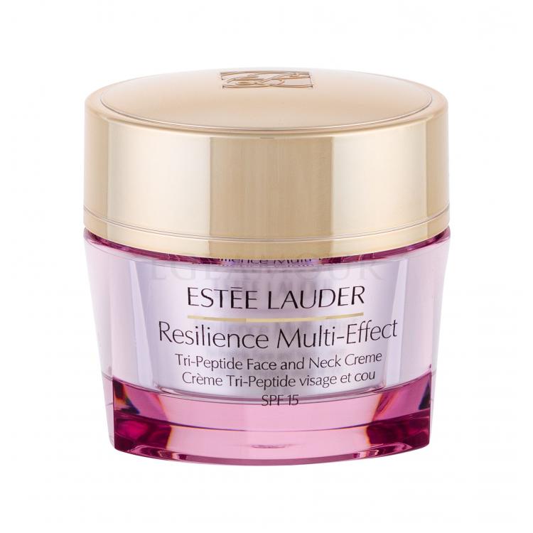 Estée Lauder Resilience Multi-Effect Tri-Peptide Face and Neck SPF15 Krem do twarzy na dzień dla kobiet 50 ml