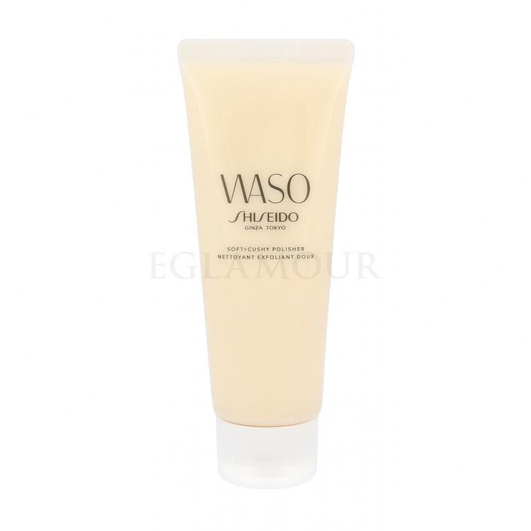 Shiseido Waso Soft + Cushy Polisher Peeling dla kobiet 75 ml tester