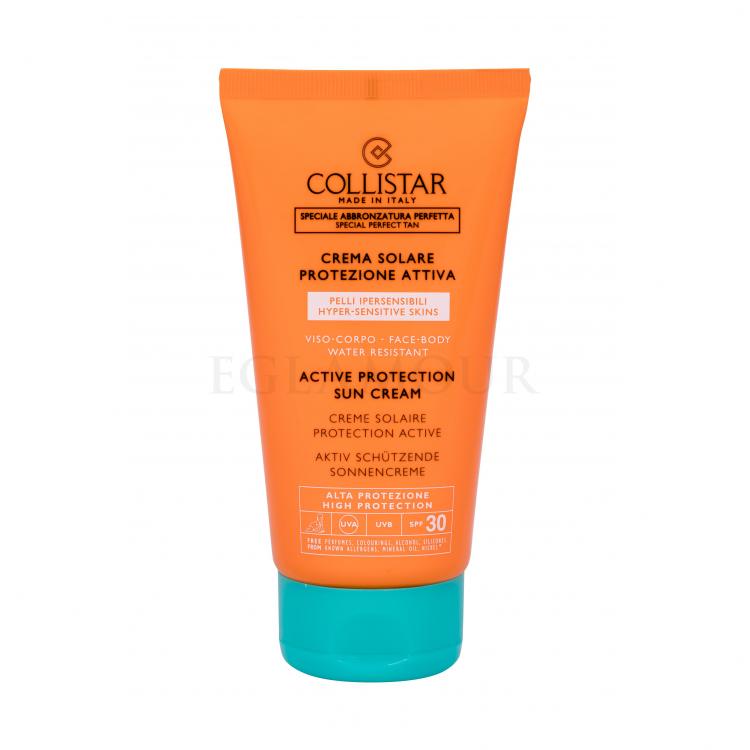 Collistar Special Perfect Tan Active Protection Sun Cream SPF30 Preparat do opalania ciała 150 ml tester