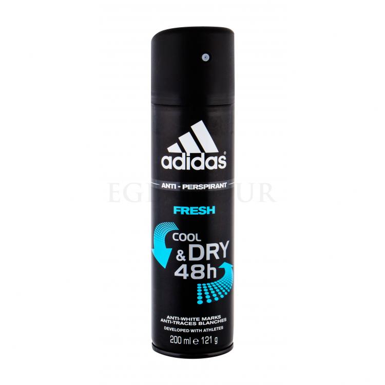 Adidas Fresh Cool &amp; Dry 48h Antyperspirant dla mężczyzn 200 ml