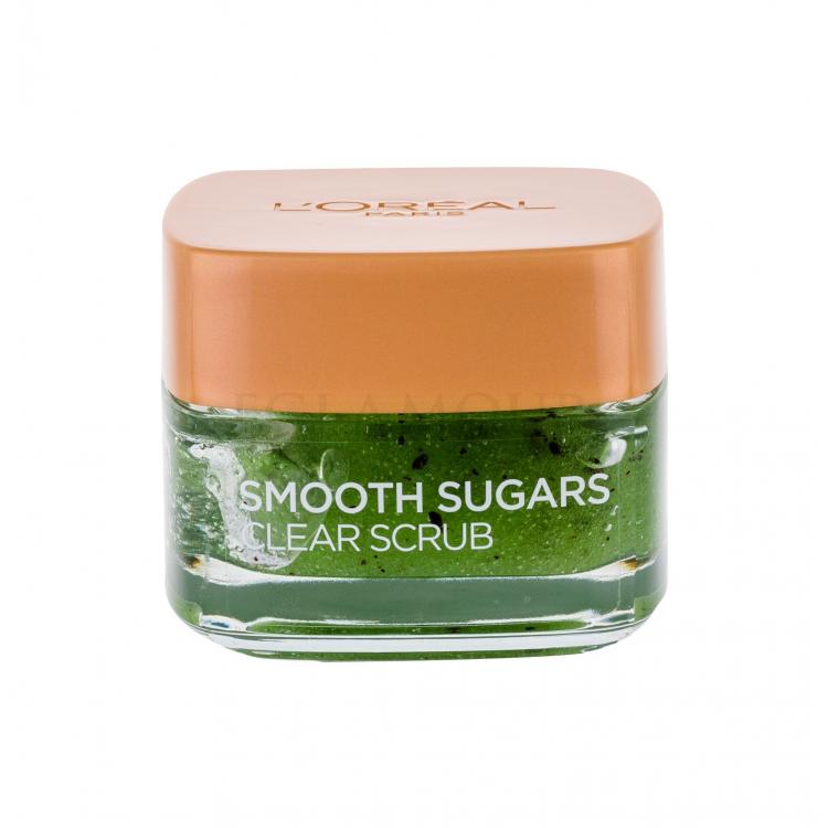 L&#039;Oréal Paris Smooth Sugars Clear Peeling dla kobiet 50 ml