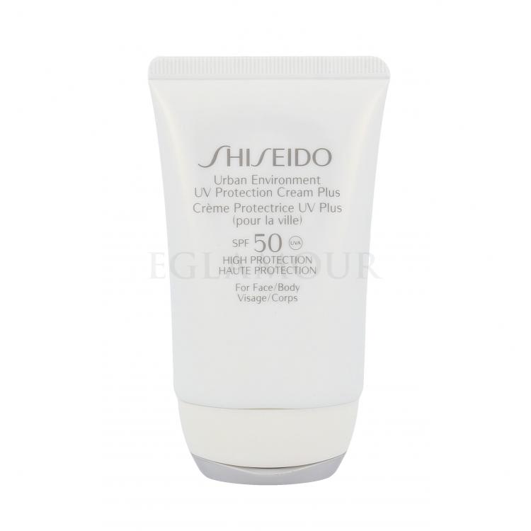 Shiseido Urban Environment UV Protection Cream Plus SFP50 Preparat do opalania twarzy dla kobiet 50 ml tester