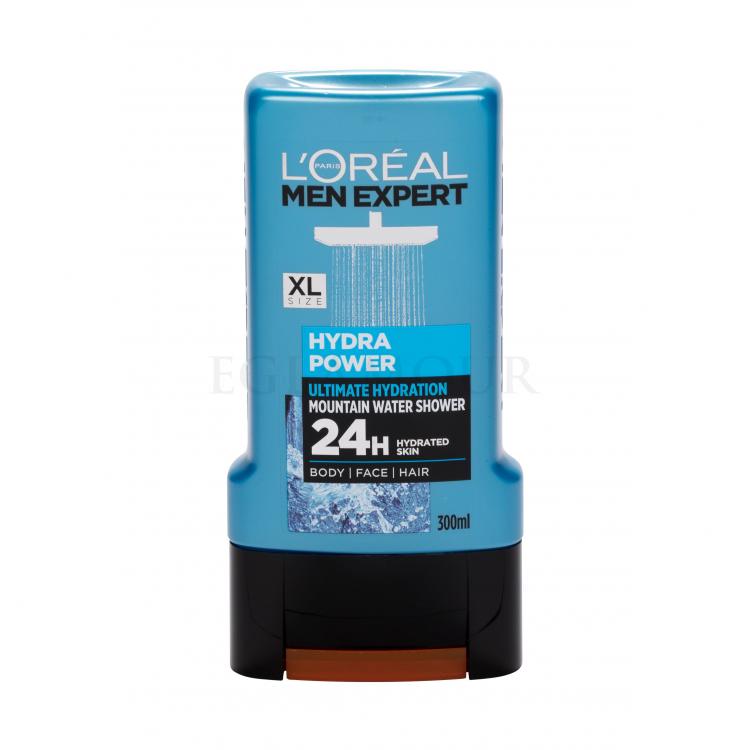 L&#039;Oréal Paris Men Expert Hydra Power 24 H Żel pod prysznic dla mężczyzn 300 ml