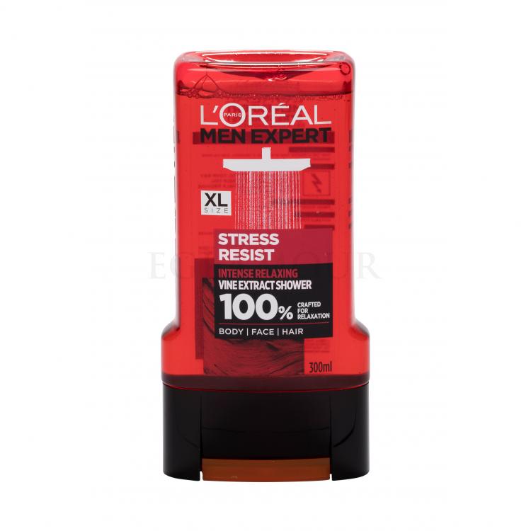 L&#039;Oréal Paris Men Expert Stress Resist Żel pod prysznic dla mężczyzn 300 ml