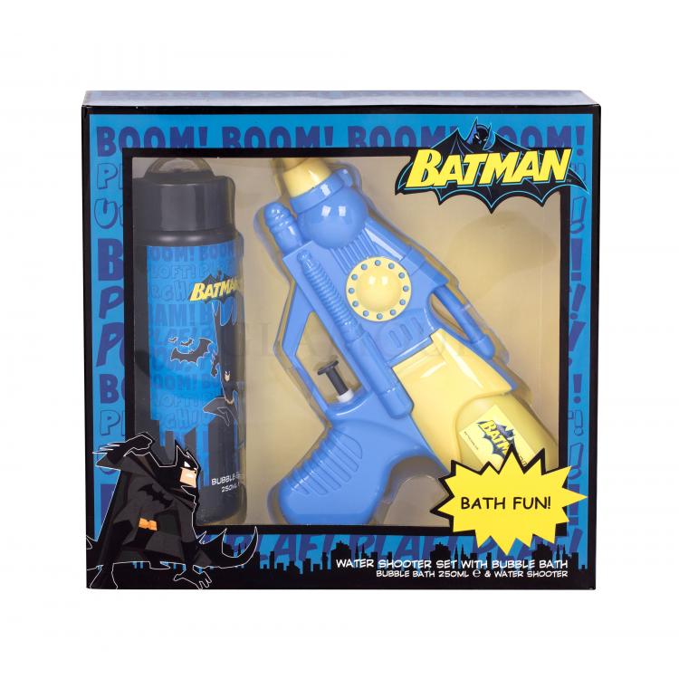 DC Comics Batman Zestaw Pianka do kąpieli 250 ml + Pistolet na wodę  1 szt