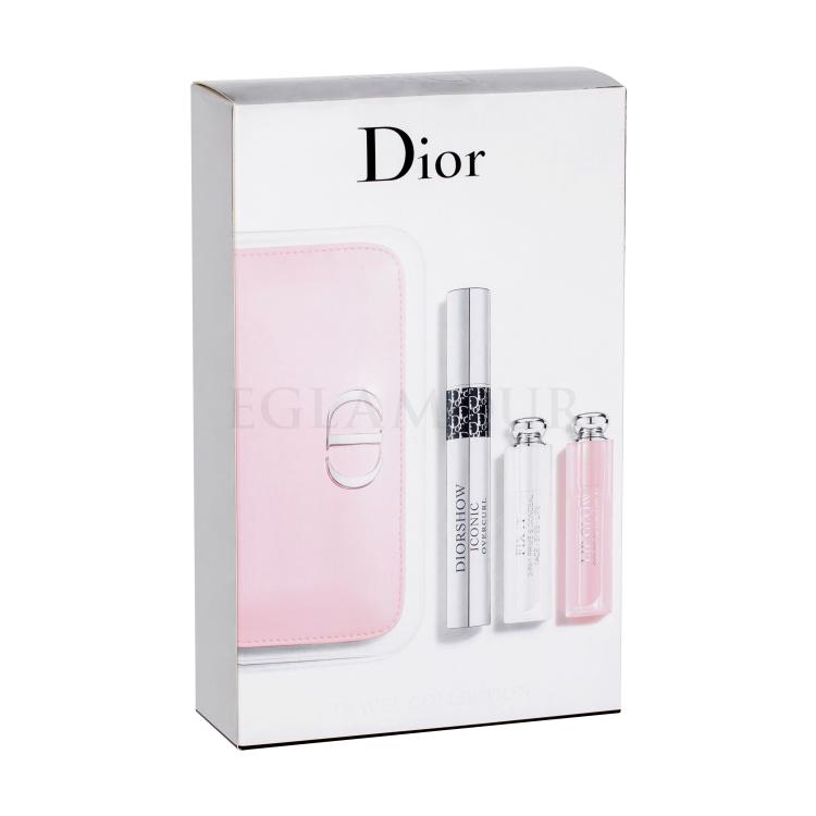 Christian Dior Diorshow Iconic Overcurl Zestaw Tusz do rzęs 10 ml + Korektor 002 3,5 g + Balsam do ust 001 3,5 g Uszkodzone pudełko