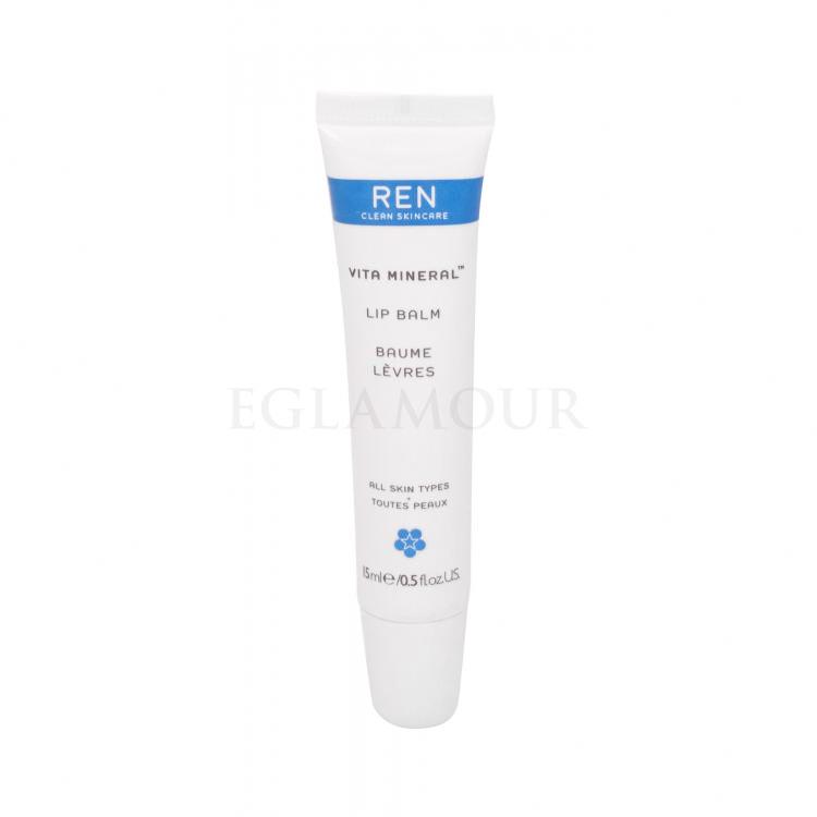 REN Clean Skincare Vita Mineral Balsam do ust dla kobiet 15 ml