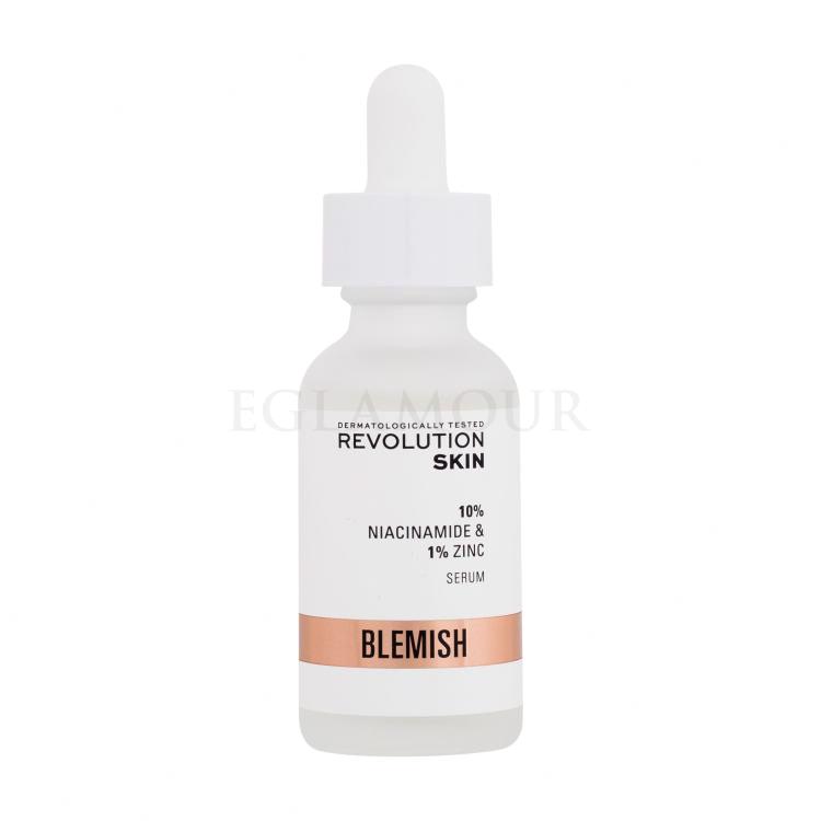 Revolution Skincare Blemish 10% Niacinamide + 1% Zinc Serum do twarzy dla kobiet 30 ml