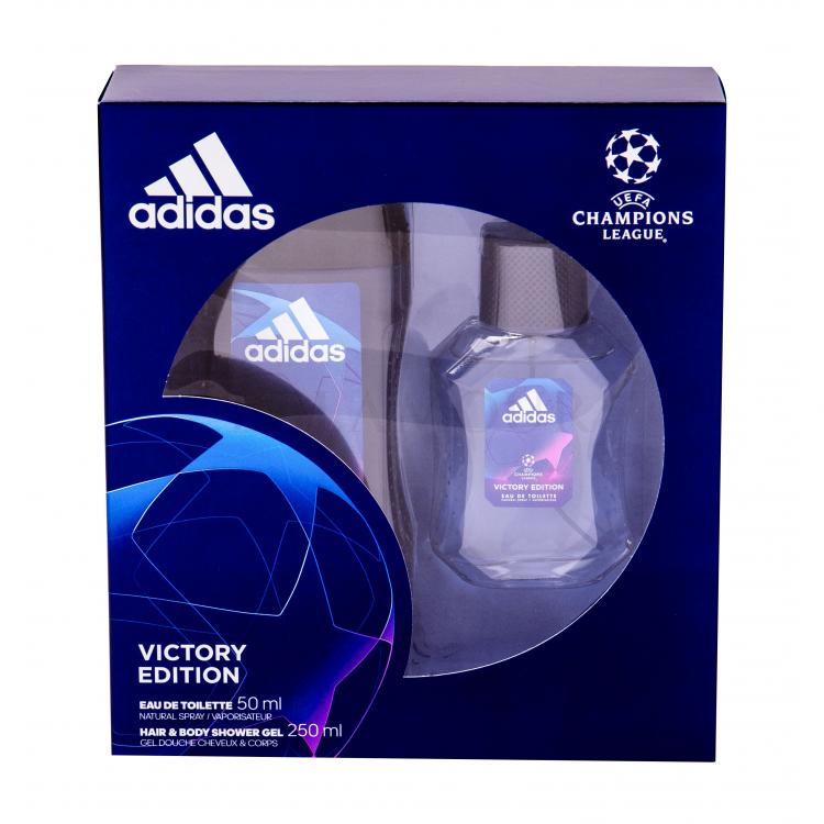 Adidas UEFA Champions League Victory Edition Zestaw Edt 50 ml + Żel pod prysznic 250 ml