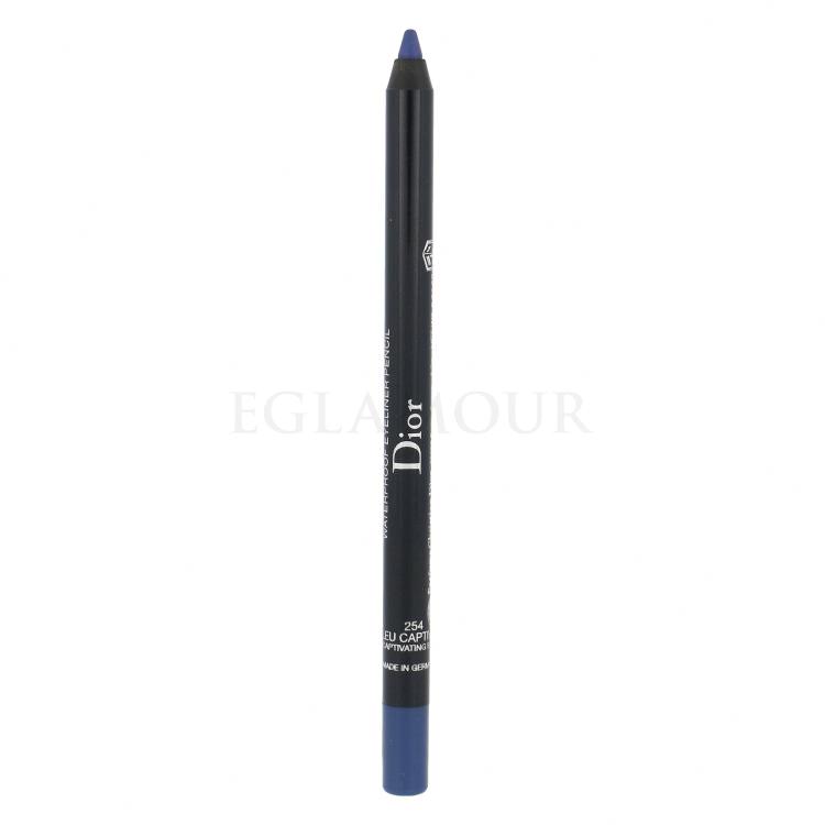 Christian Dior Eyeliner Waterproof Kredka do oczu dla kobiet 1,2 g Odcień 254 Captivating Blue tester