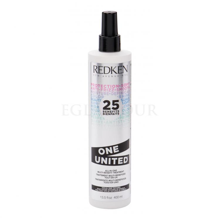 Redken One United All-in-One Na połysk włosów dla kobiet 400 ml
