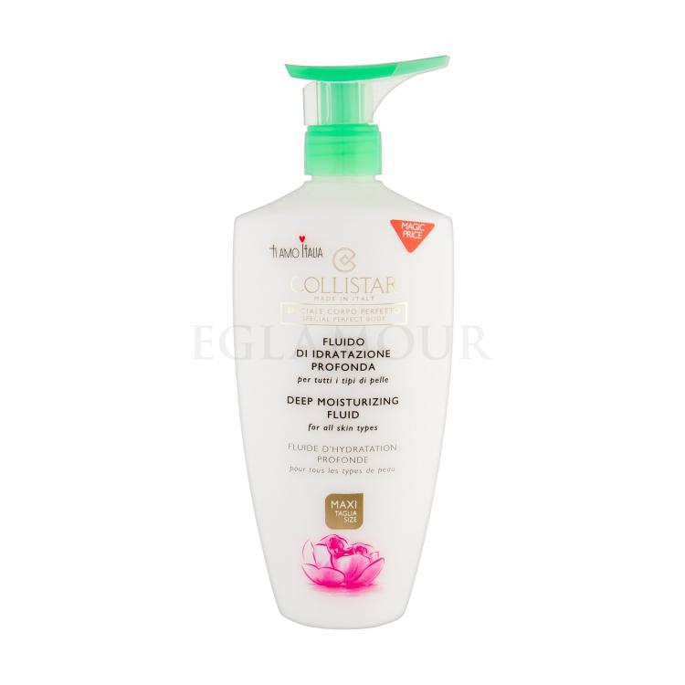 Collistar Special Perfect Body Deep Moisturizing Fluid Mleczko do ciała dla kobiet 400 ml