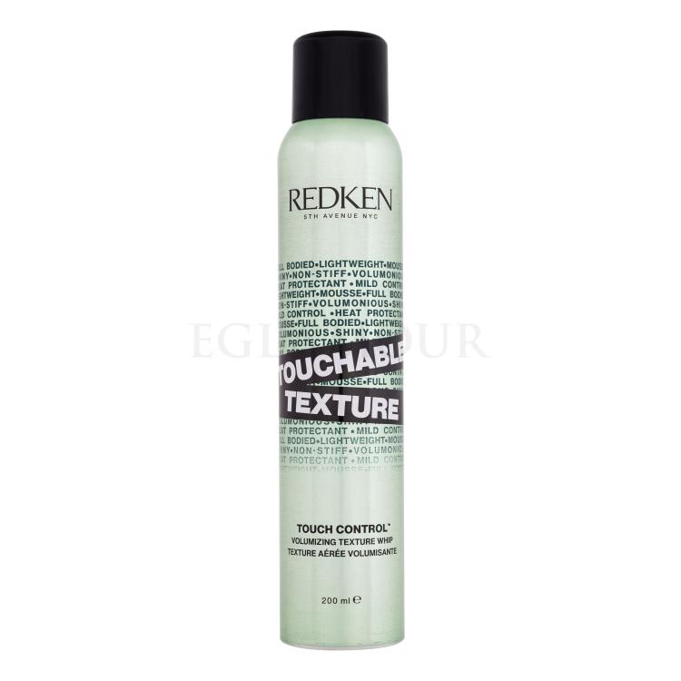 Redken Touchable Texture Volumizing Texture Whip Objętość włosów dla kobiet 200 ml