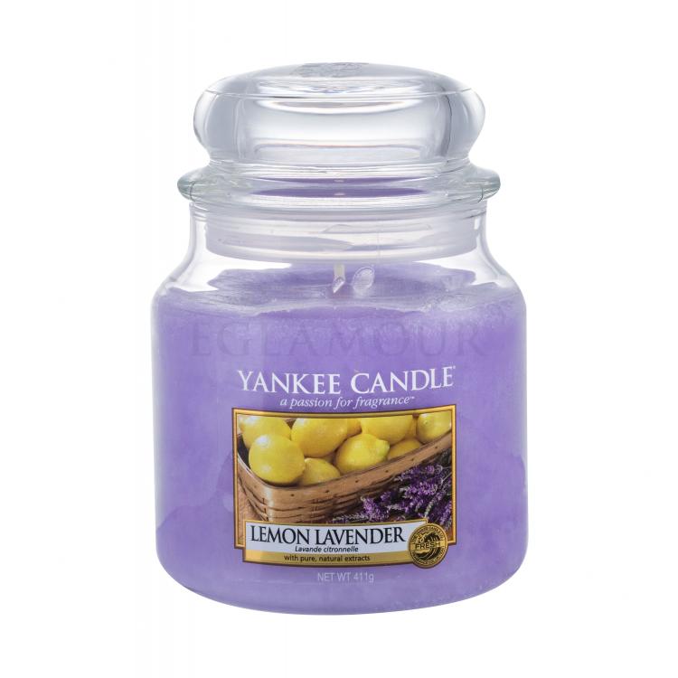 Yankee Candle Lemon Lavender Świeczka zapachowa 411 g