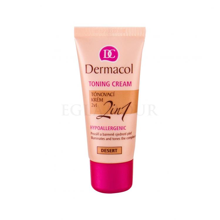 Dermacol Toning Cream 2in1 Krem BB dla kobiet 30 ml Odcień Desert