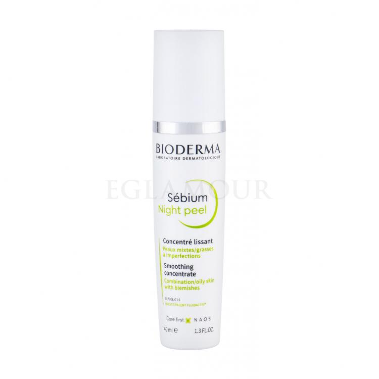 BIODERMA Sébium Night Peel Serum do twarzy dla kobiet 40 ml