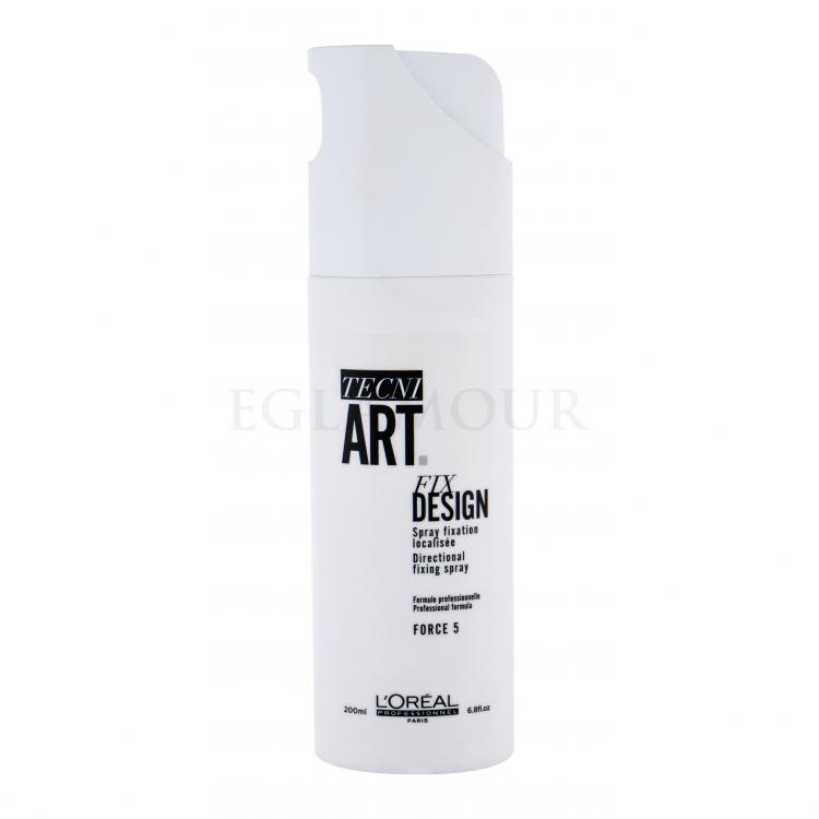 L'Oréal Professionnel Tecni.Art Fix Design Lakier do włosów dla kobiet 200 ml