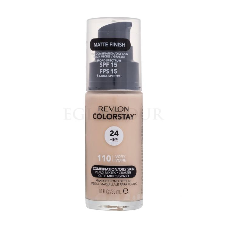 Revlon Colorstay Combination Oily Skin SPF15 Podkład dla kobiet 30 ml Odcień 110 Ivory
