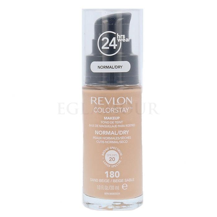 Revlon Colorstay Normal Dry Skin SPF20 Podkład dla kobiet 30 ml Odcień 180 Sand Beige